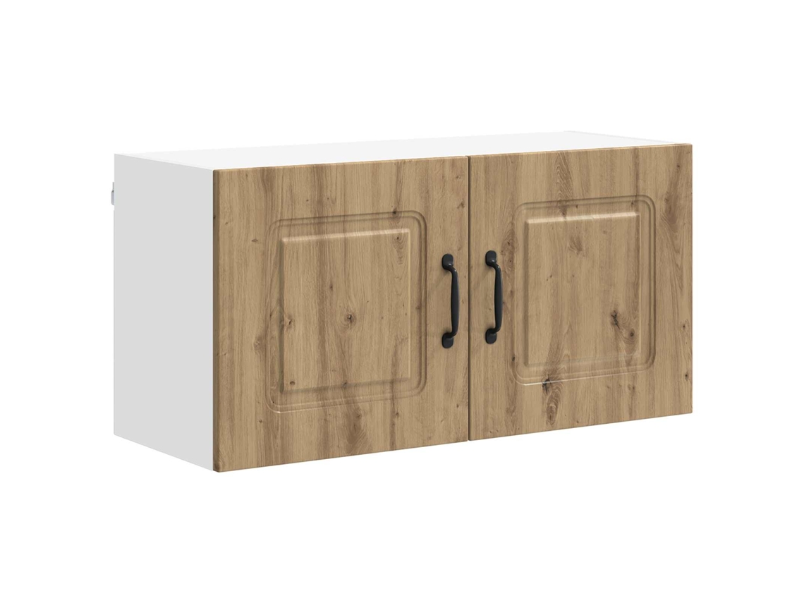 Conjunto 1 Armário De Cozinha Vidaxl Castanho Derivados De Madeira (80 X 31 X 40 Cm)