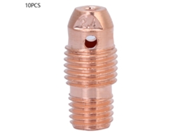 10 Peças/conjunto Corpo De Porta De Cobre 13n26-29 Para Consumíveis De Solda Tig (13n28)
