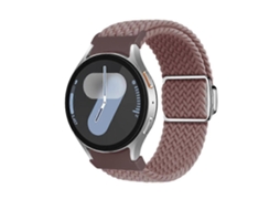 Pulseira Kalebol Com Fecho Magnético E Trançado Em Formato De Laço Para Samsung Galaxy Watch 5 Pro / 6 / 7
