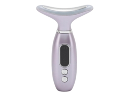 Massajador De Beleza Facial Com Vários Níveis De Vibração Ativação Da Pele Bateria De Lítio Recarregável Para Rosto E Pescoço Roxo Bestvite