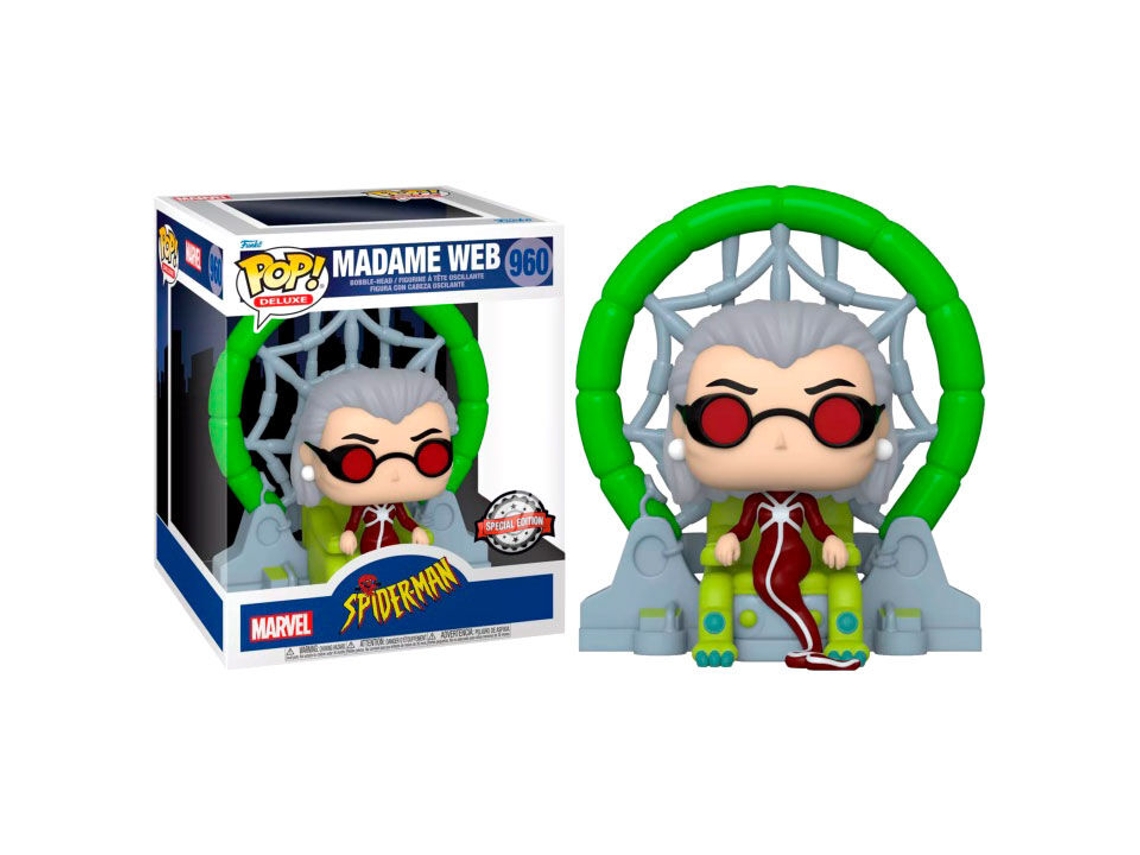 Figura Pop Marvel Spiderman Madame Web Exclusivo