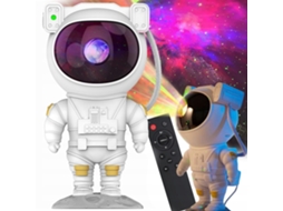 Lâmpada Galaxy Astronauta, Projetor de Estrelas com Led e Controle Remoto 600 BRILVIBERA