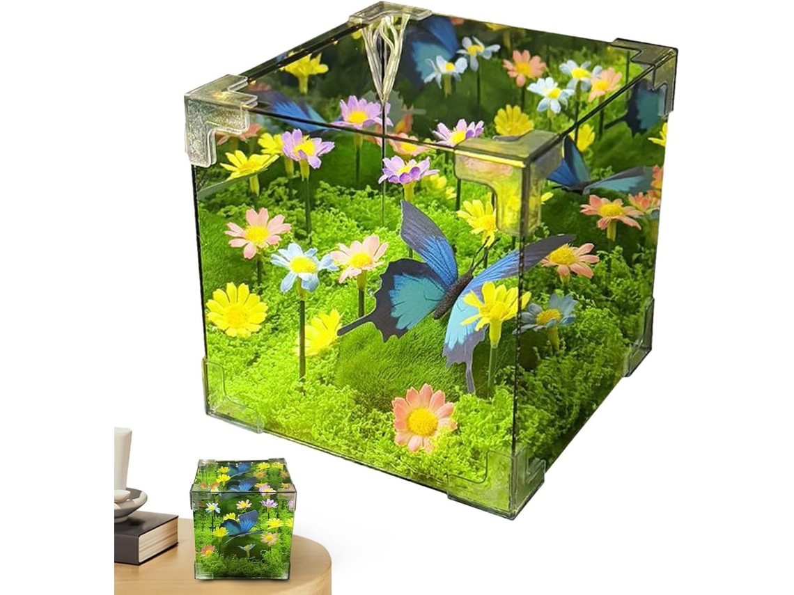 Luminária Borboleta | Abajur Borboleta Para Mesa Ou Escrivaninha, Sem Reflexo, Fácil De Conectar, De Gokoco