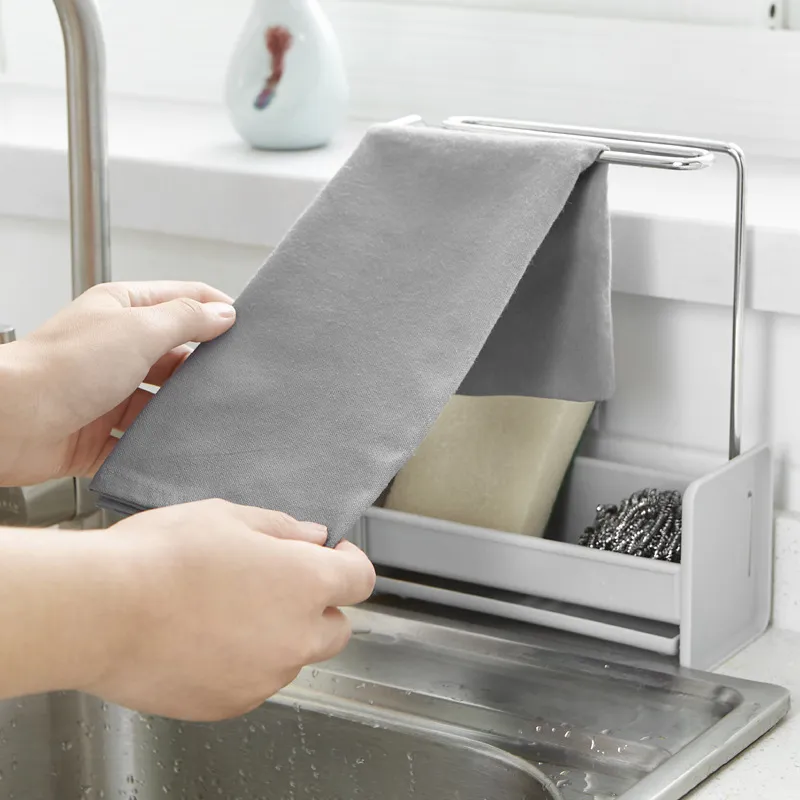 Suporte Para Toalhas De Cozinha De Aço Inoxidável Pp Removívelvayotoy