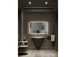 Espelho com Luz Led Fria com Duplo Sensor Anti-Embaciamento 100X70 Cm MICE COLLECTION