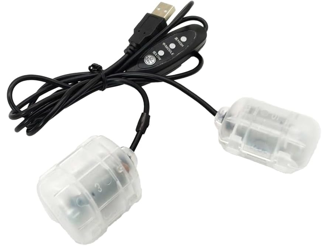 Massageador Vibratório com Controle de Velocidade Usb, Três Velocidades , 5v, Almofada de Massagem SFUSHOS (1, 2)