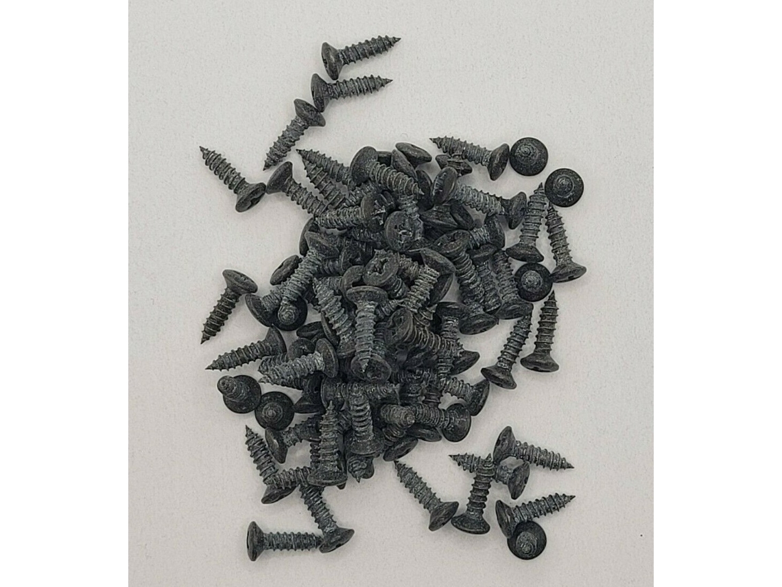 Parafusos de Montagem de Hardware *muito Pequenos, de Segunda Linha*, Parafusos Antirrisco Preto AQUAFORGE