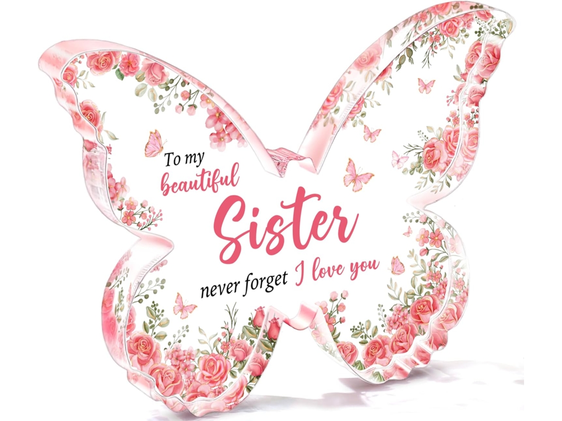 Presente De Aniversário Para Irmã, Presente Para Irmã, Dia De Ação De Graças, Natal, Casamento Da Irmã/irmão