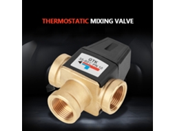 Válvula De Mistura Termostática De Bronze Laxiscreed Para Aquecedores Solares De Água, Triplas Vias Com Rosca Fêmea