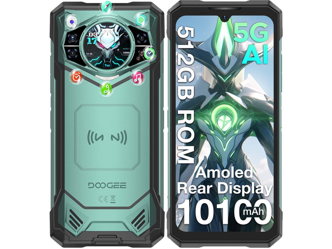 S200x 5g Celular Resistente 32gbram512gbrom 6.72”fhd120hz 10100mah Smartphone 100mp20mp Doogee (2tb)