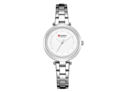 Relógio Feminino De Quartzo Com Pulseira De Aço