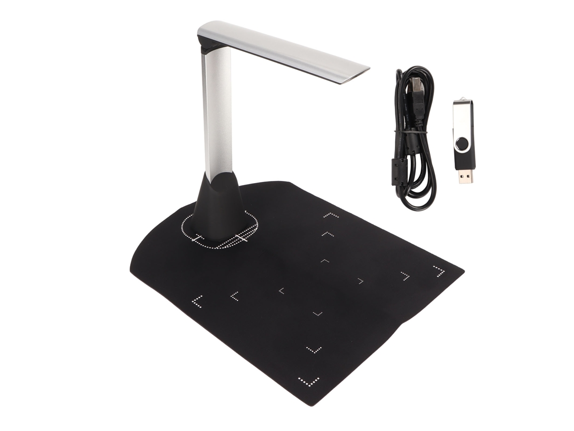 Scanner de Documentos Portátil Plegable Usb 5mp com Ocr para A4