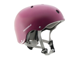 Capacete De Skate Hudora Vermelho Cereja Tamanho M Capacete De Proteção Para Crianças (56 60 Cm)