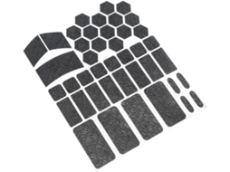 Faixa Antiderrapante Ergonômica De Silicone Para A Maioria Dos Jogos E Teclados Adesivos Laterais Evitar Transpiração Da