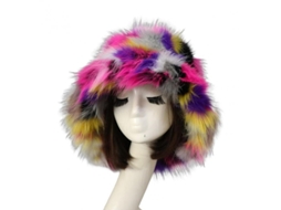 2026 gorro de Pescador para Mulher Inverno Amplo com Proteção de Orelhas Pelúcia Suave Quentinho Acrílico 56 62cm Morado