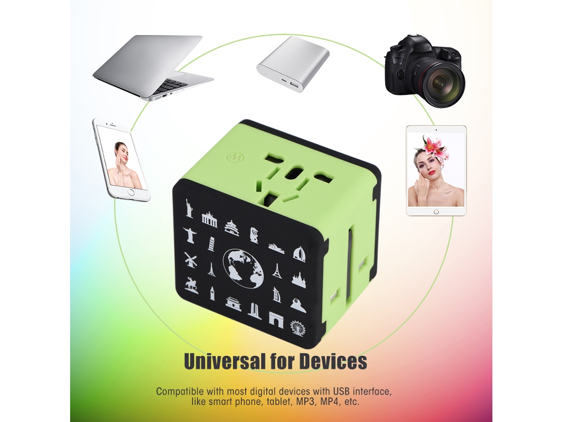 Adaptador de Viagem Multifuncional LAXISCREED