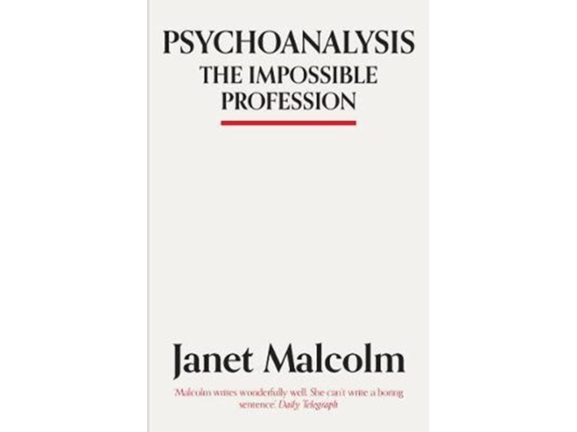 Livro Psychoanalysis de Janet Malcolm (Inglês)