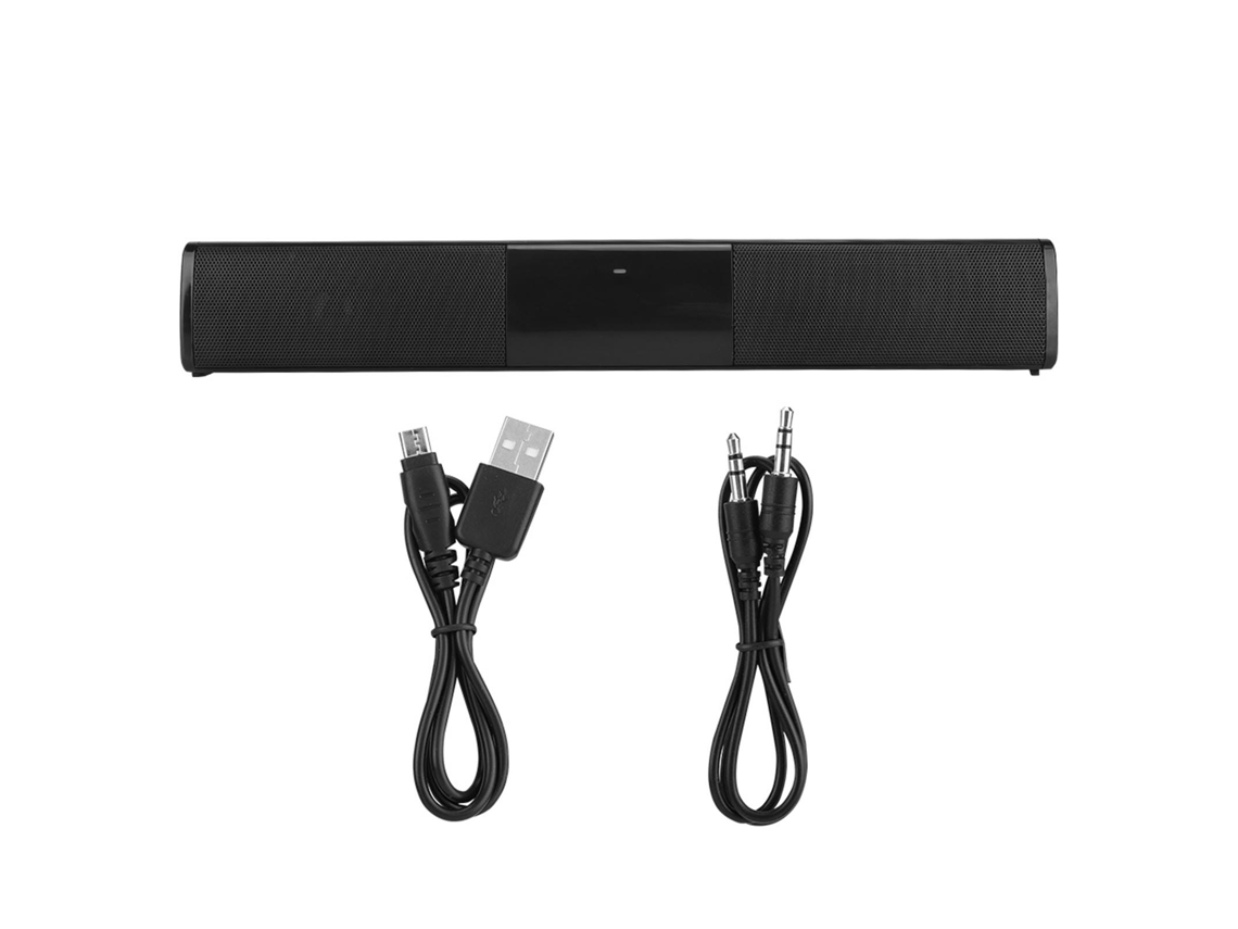 Barra de Sonido Bluetooth Estéreo com Som Envolvente e Altavoz Inalámbrico 3D S/MARCA