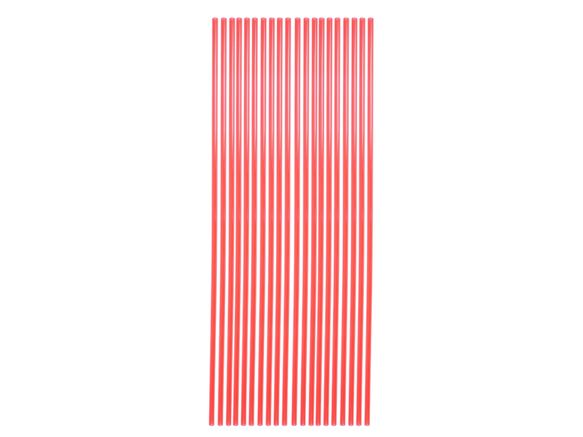 20 Itens 1m 10x14mm Conexão De Tubo De Resfriamento Por Água De Acrílico Rígido Colorido Vermelho