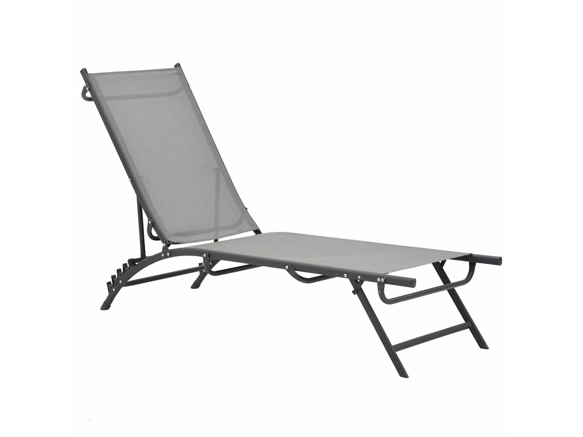 Maison Exclusive - Espreguiçadeiras 2 Pcs Textilene E Aço
