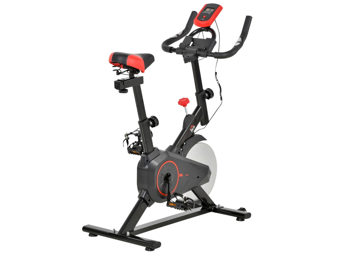 Bicicleta Ergométrica Fitness com Monitor LCD Fc Ajustável (85x46x114cm) | S/MARCA