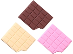 Bloc-notes Mignons Chocolat 3 Pcs Format Décoratif Papel Résistente Para Bureau, École Et Maison