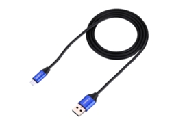 Cabo de Dados LAXISCREED Micro Usb2.0 Rápido Azul