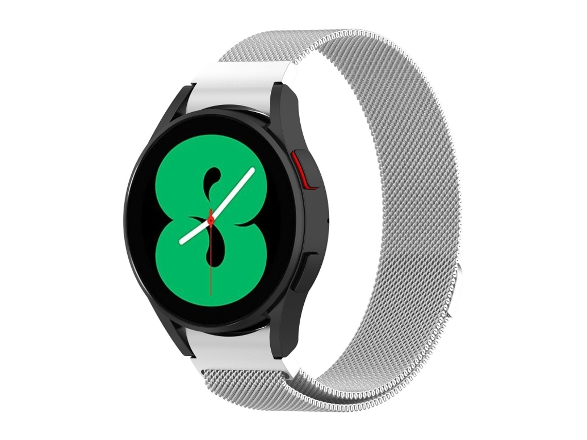Bracelete Milanês Prata para Samsung Galaxy Watch 5 Pro XIAOMOYU (45mm)