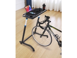 Mesa De Treino Para Bicicleta Indoor Ajustável Com Suporte Para Gadgets Tekmaquinas