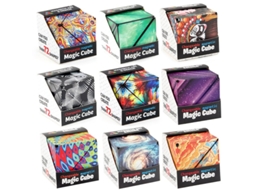 Quebra-cabeças De Cubo Mágico 3d, Brinquedo Para Presente, Caixa De Troca De Forma Shashibo Lurelia