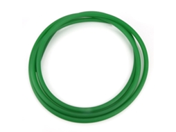 Cinta Redonda De Poliuretano De Superfície Rugosa Verde Para Transmissão (12mm*3m)