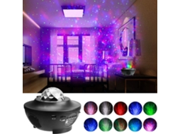 Projetor Led, Luminária de Céu Estrelado, Alto, Falante com Efeito de Ondas na Água e Bluetooth BRILVIBERA