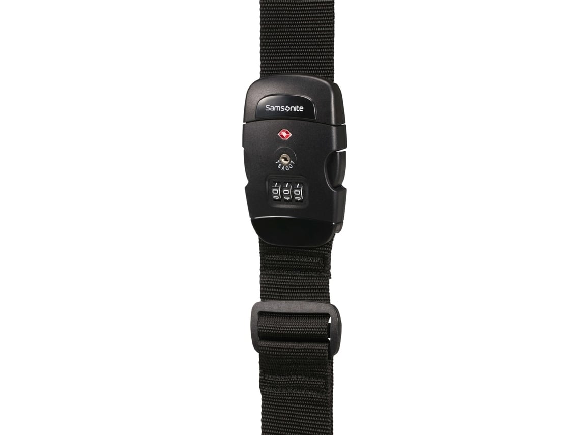 Correia De Bagagem Ajustável Para Mala De Viagem, Com Fivela Resistente, 50 Mm, Tsa, Com Código Elysve