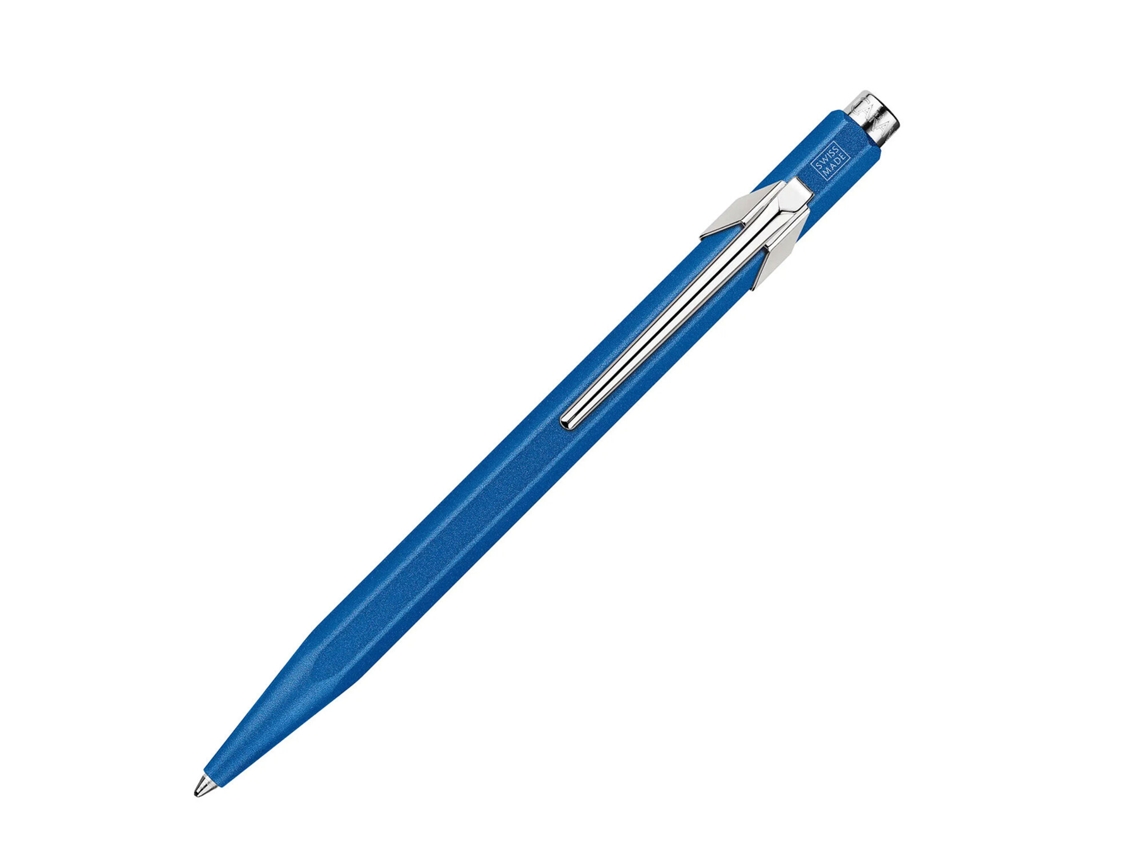 Esferográfica CARAN D'ACHE Colormat-X Azul C/Estojo 849.635
