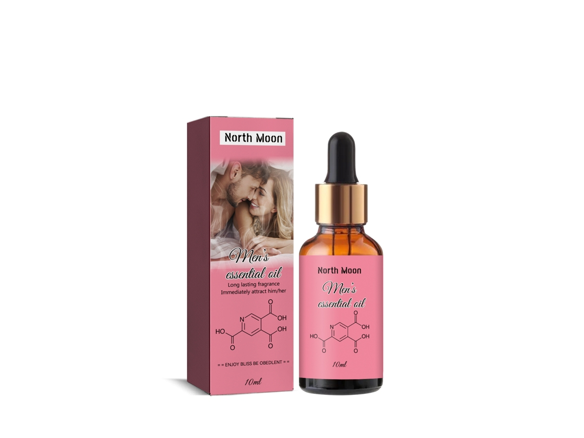 Óleo Essencial Corporal Natural Pheromone North Moon Fragrância Forte Unissex