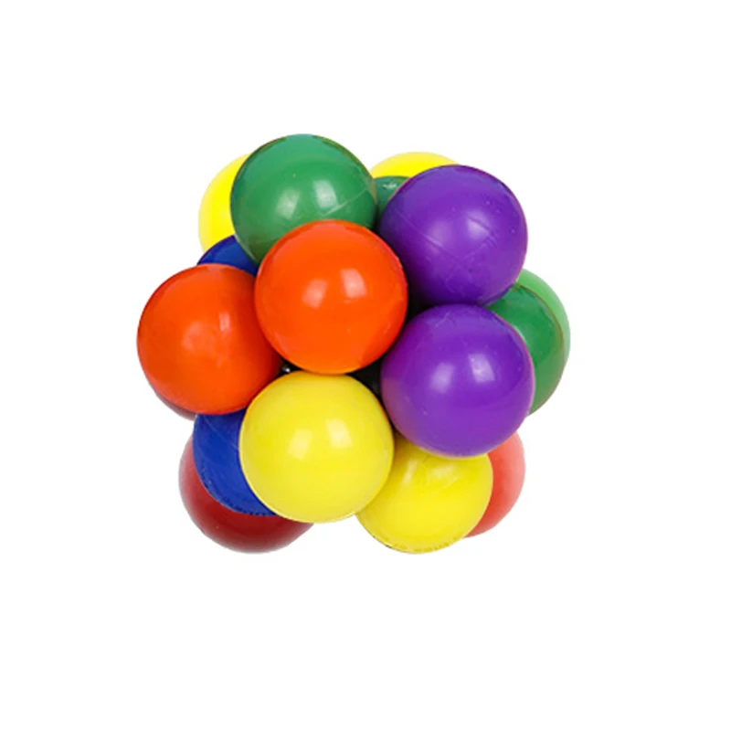 Brinquedo Giratório Criativo para Adultos e Crianças, Bola Elástica Colorida Que Alivia o Estresse. MDUG