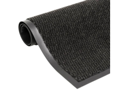 Vidaxl Tapete De Entrada Tufado 60x180 Cm Preto