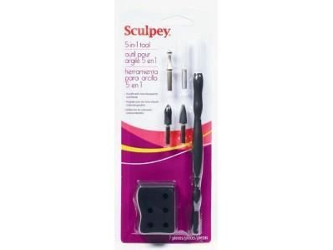 Ferramentas de modelagem Sculpey Artemio 5 em 1