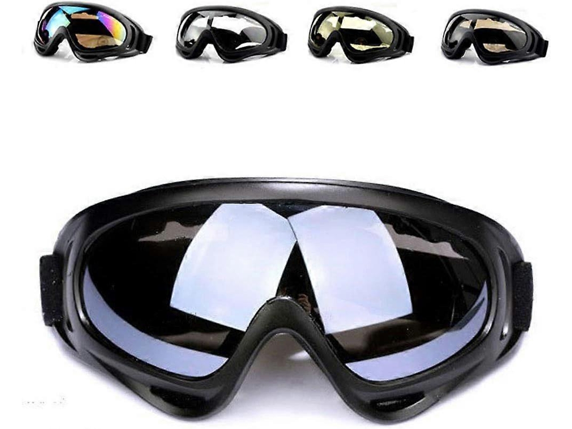 Óculos De Esqui Esportivos Ao Ar Livre Com Proteção Uv Cs Army Tactical Military Glasses À Prova De Vento Snowmobile Bicicleta Motocicleta Óculos De S