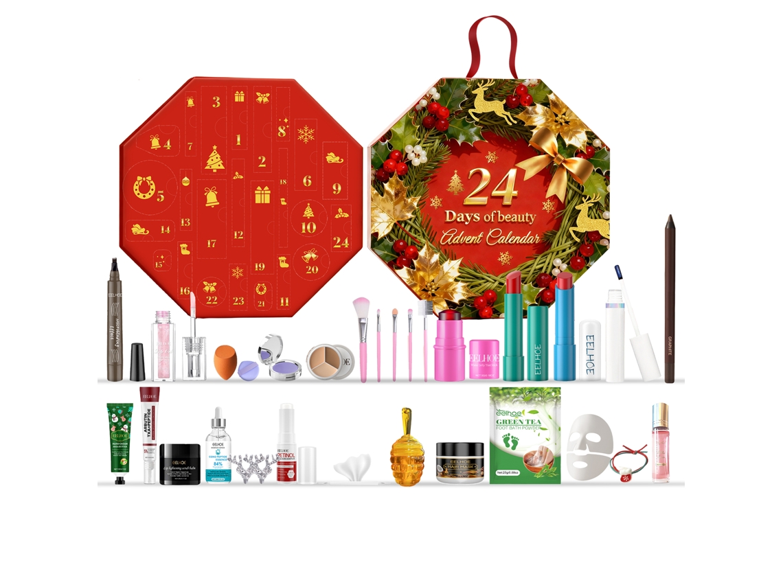 Caixa Surpresa de Natal com Hidratante Diário para Beleza e Bem estar LAXISCREED