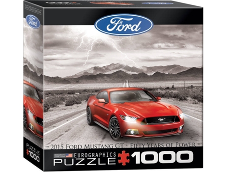 Puzzle 2D  Ford Mustang 2015 1000 pcs (1000 peças)