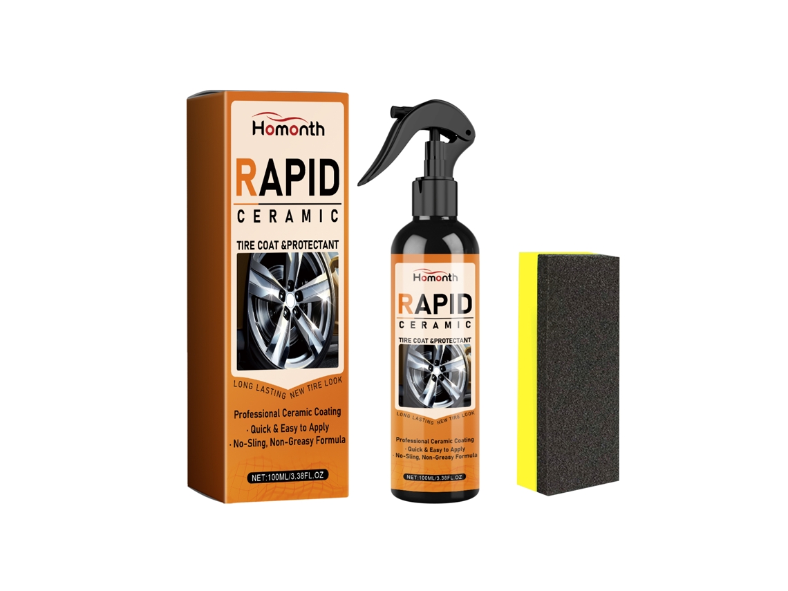 Spray Cerâmico Rápido para Pneus