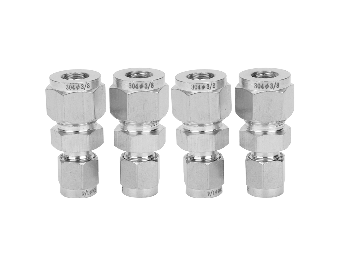 Laxiscreed Conexões De Compressão Em Aço Inox Com Dupla Ferrule Para Ligações Diretas