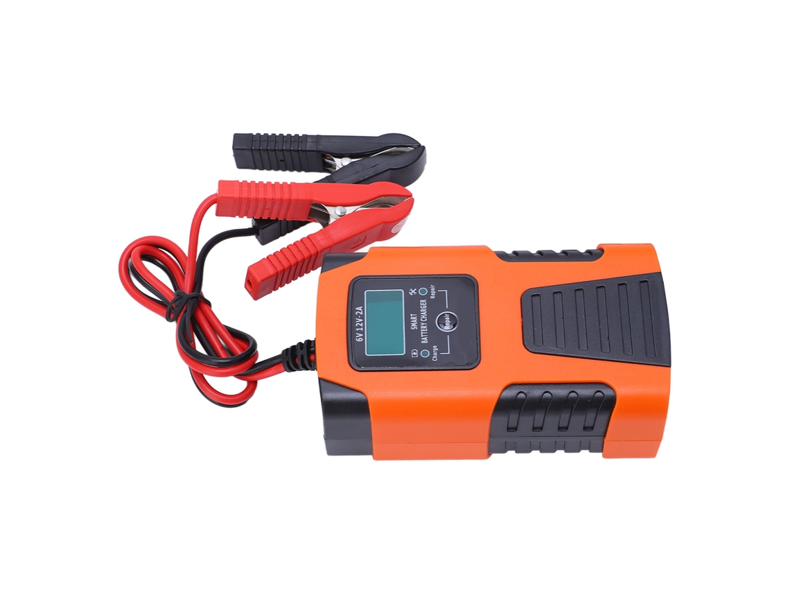 Carregador De Bateria Inteligente Laxiscreed Com Carga Automática Em 3 Fases E Proteção Automática