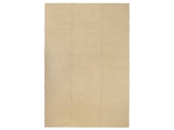 Vidaxl Tapete Retangular Natural 160x230 Cm Algodão