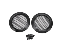 Cubiertas negras para altavoces, rejilla protectora, 125mm, S/MARCA