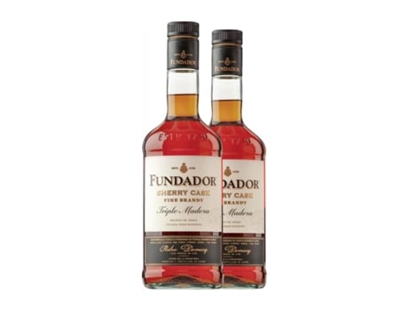 Brandy Conhaque PEDRO DOMECQ FUNDADOR Sherry Cask Triple Madera (0.7 L - 2 Unidades)