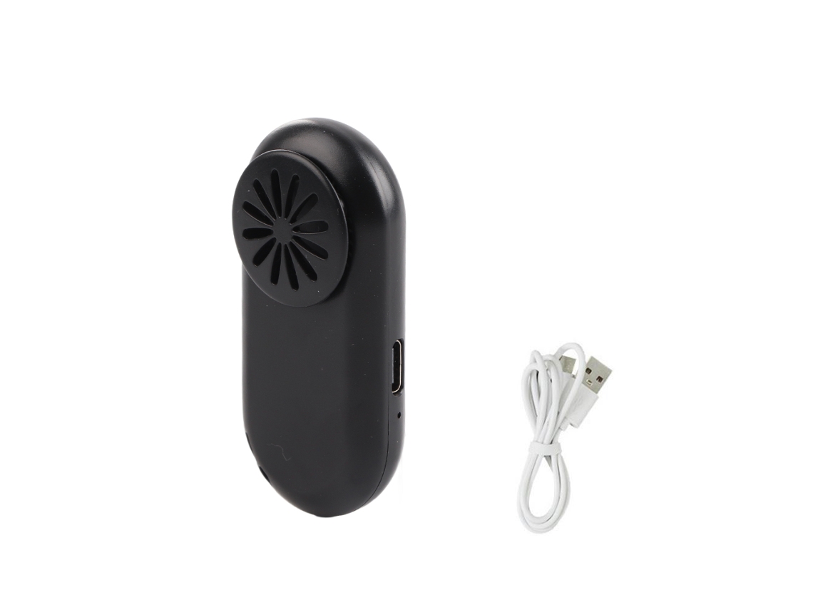 Face Cover Fan Portable Usb Rechargeable Clip On Mini Cooling Fan