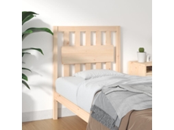 Cabecero 80,5x4x100cm Madera Maciza de Pino
