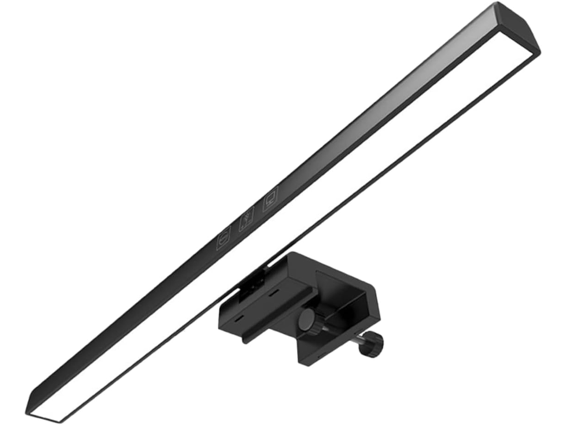 Lâmpada Led Usb Garneck para Monitor de Computador, Luz Assimétrica, Proteção os Olhos, Material Abs e Pc, Esc